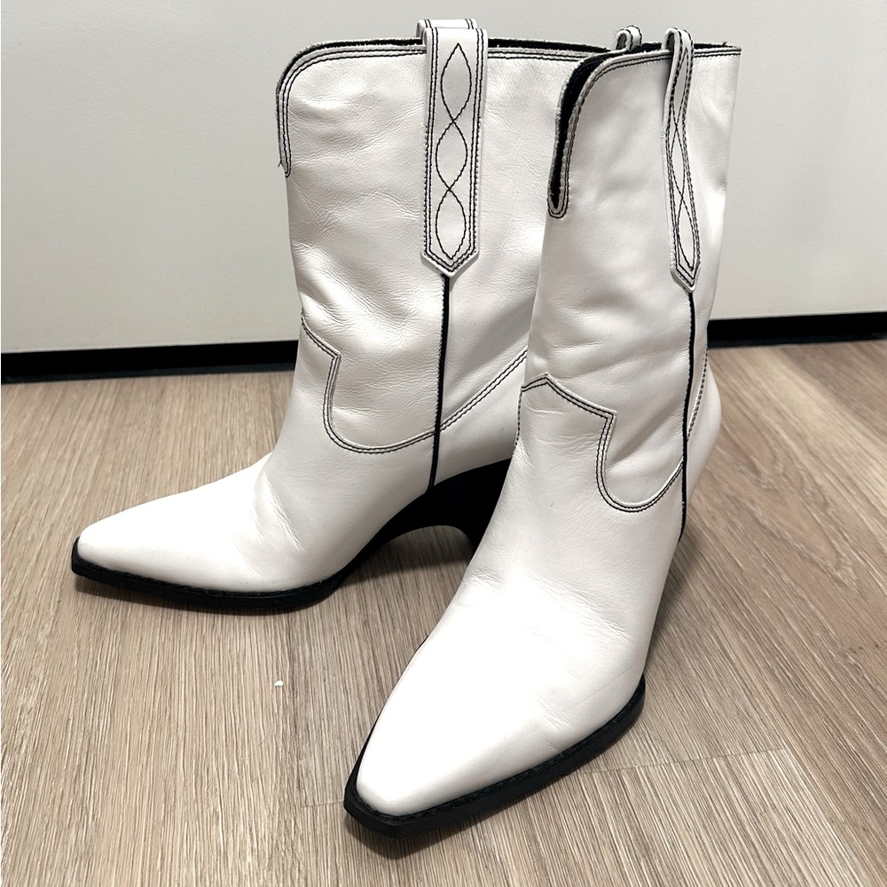 White CowboyBoots